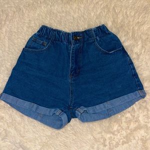 Jean shorts